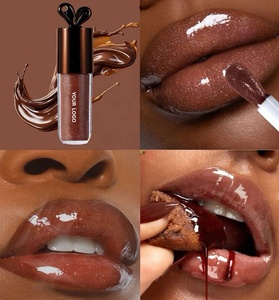 Su logotipo Lip Bunny Lip Glaze Gloss Brown Chocolate Shimmer Coffee Buttery Luscious Llavero Francin Ehlk <span class=keywords><strong>Labial</strong></span> Lip Honey Oil - Product Image 2