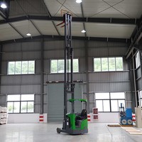 Montacargas Eléctrico MOVMES CQD20-D 1.6/2.0/2.5 Toneladas, Mástil Extendido, Altura de Elevación Extra Alta, Batería de Iones de Litio