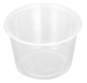Contenants alimentaires ronds transparents en PP pour charcuteries, tailles 8oz, 12oz, 16oz, 24oz et 32oz, pour préparation <span class=keywords><strong>de</strong></span> repas, salades et déjeuners. - Product Image 3