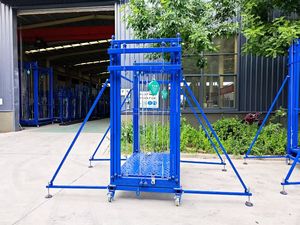 La costruzione di ponteggi elettrici mobili di sollevamento ad attivazione termica personalizzabili utilizza tavoli elevatori elettrici con piattaforma di sollevamento Mobile - Product Image 2