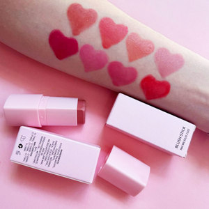 Novo Design Atacado Private Label Coração Blush Alto Pigmento Rosa Creme Blush Vegan Longa Duração Blush Stick - Product Image 6