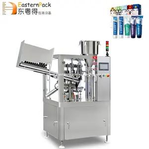 Automatic Paste Bottle 116mm Pre Roll Fill Nf 60a Brothers manufacture Toothpaste Tube Filling And Sealing Machine