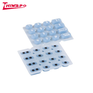 Nhà Sản Xuất Tùy Chỉnh Dẫn Điện Tử Màng Chuyển Đổi Silicone Cao Su Bàn Phím Bấm Nút Cao Su Đàn Hồi Silicone Bàn Phím - Product Image 3
