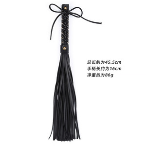 Fouets en cuir PU faits à la main pour couples, jouets SM, petits fouets pour adultes, hommes et femmes, pour la bondage et les jeux de fessées, dropshipping - Product Image 4