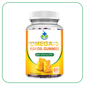 Veganistische Kruiden Visolie Gummies Voedingssupplement Epa Dha Levertraan Gummies Oem Omega 3 Visolie Gummy - Product Image 2