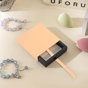 Custom Hot Selling Transparent PE Film Ring Display and Jewelry <b>Box</b> Necklace Luxury Bracelet Black Jewelry Display Packaging <b>Box</b> - Product Image 5