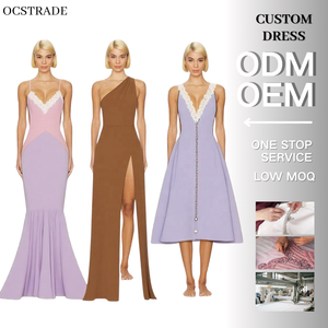 slim fit dress slacks Stretch Satin Sleek Long Glitter Prom Dress