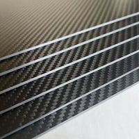 Plaque en fibre de carbone 3K personnalisée, épaisseur 1 mm, 2 mm, 3 mm, finition brillante ou mate, feuille CFRP, usinage CNC pour accessoires de modèles d'avions et de drones RC