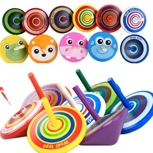 Mini Jouets en Bois Gyroscopiques pour Enfants, Motif Cônes <span class=keywords><strong>de</strong></span> Pin <span class=keywords><strong>de</strong></span> <span class=keywords><strong>Dessin</strong></span> <span class=keywords><strong>Animé</strong></span> Coloré, pour Enfants et Adultes, Anti-Stress, <span class=keywords><strong>Toupie</strong></span> <span class=keywords><strong>de</strong></span> Bureau Éducative - Product Image 1