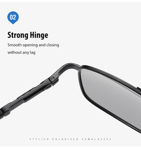 2025 <strong>Sport</strong> Men's <strong>Polarized</strong> <strong>Sunglasses</strong> with <strong>Metal</strong> Frame TAC Lens for Outdoor <strong>Sports</strong> Fashionable Eye Protection - Product Image 5