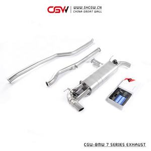 CGW Knalpot Suara Aktif SUS 304, atau Knalpot Titanium dengan Katup Muffler untuk BMW 730 F02 G12 3.0 <span class=keywords><strong>2</strong></span>.0T Ujung Knalpot - Product Image 5