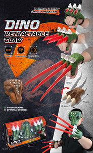 Giocattolo Creativo Antistress <span class=keywords><strong>per</strong></span> Bambini, Dinosauro con Artiglio Retrattile e Maschera - Product Image 4