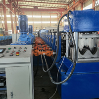 Máquinas de Barrera de Seguridad para Carreteras de Acero Galvanizado de Alta Velocidad, de 2 y 3 Ondas, con Vigas en W y Sistema de Control PLC
