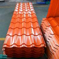 Lámina de acero corrugado PPGI PPGL de fábrica china, lámina de techo metálica con recubrimiento de color y longitud personalizada para construcción industrial