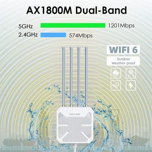 Factory Price WL-WN573HX1 Long Range Outdoor Access Point Mesh <strong>Router</strong> Repeater Waterproof Wavlink AX1800 AP - Product Image 2