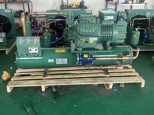 Unidad de aire acondicionado de agua fría refrigerada por agua con compresor de pistón, unidad de bomba de calor de baja temperatura - Product Image 5