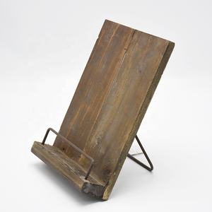 Organizzatore da Scrivania in Legno Rustico Vintage Personalizzabile, Portariviste Decorativo e Portaoggetti - Product Image 2