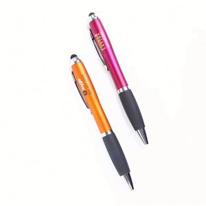 Wholesale Low Price Promotion Durable Touch Screen Ballpoint <b>Pen</b> Customized Personalized Logo ABS Material Welcome Gifts - Product Image 1