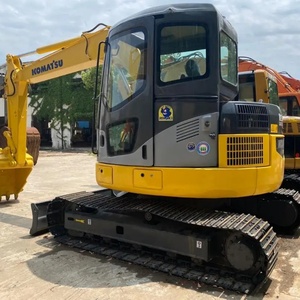 Excavadora de cadenas Komatsu PC78US de 7.8 toneladas, 95% nueva, usada, de alto rendimiento y bien mantenida, para proyectos de construcción y minería, en venta. - Product Image 1