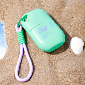 Crème solaire végane SPF50+ PA+++ légère, rafraîchissante et hydratante, format voyage 40g, style vert, marque privée OEM - Product Image 6