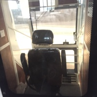 Siège et chaise d'opérateur de grue à tour en acier