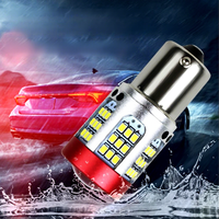 ZHIXIN Nouvelles Ampoules LED Super Lumineuses 12V 3030 1156 1157 pour Clignotants et Feux de Recul de Voiture, Feux Stop/Arrière en Silicone à Lumière Stable/Clignotante 3000 Lm