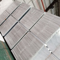 Composites en acier et roche de silice colorés pour bâtiments industriels, fours - Isolation thermique, résistance aux hautes températures