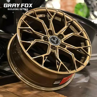 GRAYFOX Jantes forgées personnalisées noires 18 19 20 21 5x110 5x114.3 pour Audi A3 A4 A5 A6 A7 A8 Q2 Q3 Q5 Q7 TT RS3 RS4 RS6 VW Golf