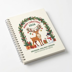Cuaderno Espiral OEM A4 <span class=keywords><strong>para</strong></span> Niños, Diario Bonito con Páginas Coloridas, Libro Planificador, Dibujos Animados, Logotipo Personalizado, Útiles Escolares - Product Image 1