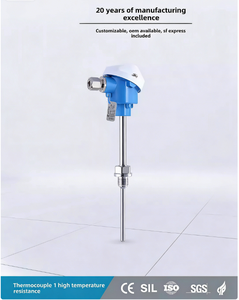 CWDZ553K เซ็นเซอร์วัดอุณหภูมิเทอร์โมคัปเปิลแบบหุ้มเกราะชนิดแทรก ความแม่นยำในการวัดสูง ทนต่ออุณหภูมิสูง - Product Image 3