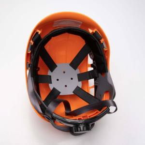 قبعة تعليق صلبة معتمدة من 6 نقاط EN12492 مع قناع قابل للتعديل ABS لحماية رأس البناء - Product Image 5