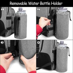 Bolsa de Transporte para Concentrador de Oxígeno Portátil Compatible con Porta Botellas de Agua, <span class=keywords><strong>Mochila</strong></span> para Concentrador de Oxígeno - Product Image 4