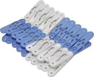 Haixing Vente en gros de pinces à <span class=keywords><strong>linge</strong></span> en plastique robustes et de clips 20 pièces Pinces à <span class=keywords><strong>linge</strong></span> antidérapantes pour le séchage du <span class=keywords><strong>linge</strong></span> 7268 - Product Image 4