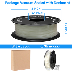 Geeetech filamento que brilla en la oscuridad <span class=keywords><strong>PLA</strong></span> 1,75mm filamento de impresora 3D de alta precisión sin encordado filamento luminoso <span class=keywords><strong>PLA</strong></span> 3D sin urdimbre - Product Image 5