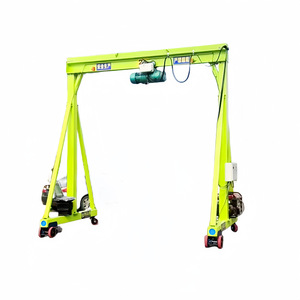 Gantry <b>Crane</b> 3 Ton Mobile Adjustable With Wheels For Workshop Use - Product Image 4