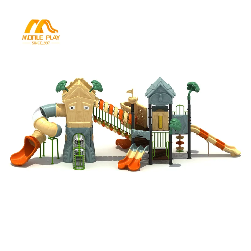 Forest Serie Outdoor-Spielplatz-Ausstattung für Kinder modischer Kinder-Outdoor-Spielplatz Kinderspielplatz