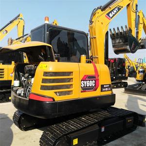 <b>Used</b> <b>Excavator</b> Sany60C Sy60c Made in China 6 Tons Mini Machine Use Crawler Hydraulic Digger in Good Price for Sell - Product Image 4