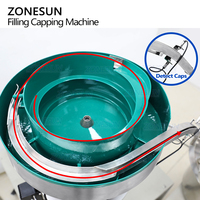 ZONESUN ZS-SVFC1 pompes à engrenages servo automatiques de table jus rotatif boisson liquide bec poche remplissage capsulage Machine