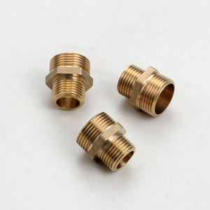 Adaptador de latón de 6 a 4 pulgadas con doble rosca macho, conector reductor para tuberías de fontanería - Product Image 4