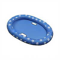Produits pour animaux de compagnie tendance 2026 : Matelas flottant gonflable pour chien, lit de piscine en PVC, flotteur aquatique pour animaux de compagnie en tissu Oxford pour chiens en extérieur