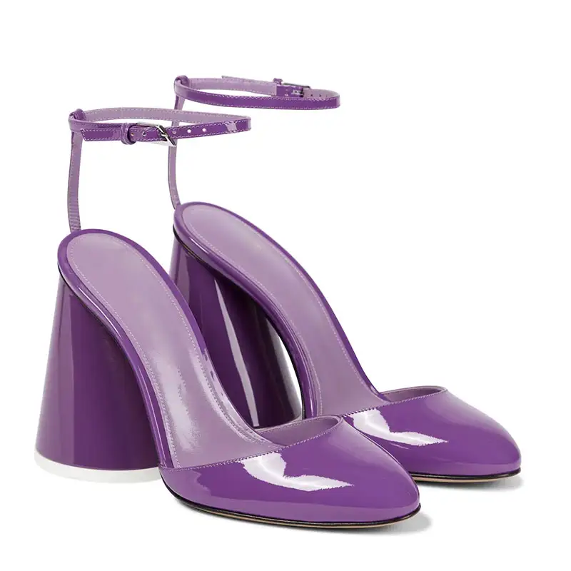 Luxkisskiss — sandales pour femmes, nu-pieds d'été, couleur bonbon, perle cylindrique à talons, lanière à la cheville, chaussures OEM, vente en gros, 2022