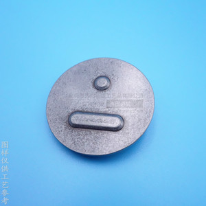 Étiquette métallique en alliage de zinc, gaufrée en 3D, pour emballage de boissons, durable, pour vin et autres boissons - Product Image 3