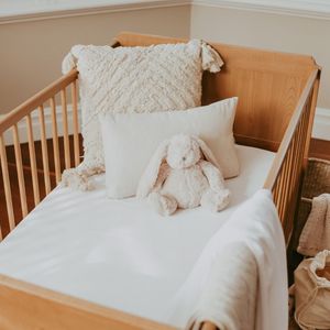 Cá nhân tre bé <span class=keywords><strong>Crib</strong></span> Sheets tùy chỉnh rắn màu <span class=keywords><strong>bedding</strong></span> <span class=keywords><strong>Set</strong></span> với pillowcase cover100 % tre cot tấm - Product Image 3