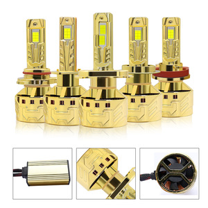 ไฟหน้า LED QideWin H4 70W 30000LM หลอดไฟรถยนต์กำลังสูงแบบท่อทองแดงคู่ - Product Image 5