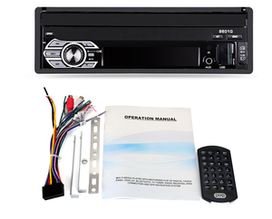 7 inch màn hình cảm ứng 1 DIN có thể thu vào gương liên kết xe MP5 đài phát thanh <span class=keywords><strong>Video</strong></span> <span class=keywords><strong>Player</strong></span> BT Rear <span class=keywords><strong>View</strong></span> Car DVD <span class=keywords><strong>Player</strong></span> - Product Image 6