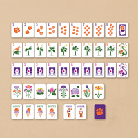 Tuiles de Mahjong Clemson en Acrylique Gravées à l'Amercaine, 160 Pièces, Double Couche, Violettes, Prêtes à l'Expédition Directe de l'Usine Source