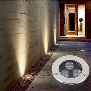 Lumière Souterraine Fine et Étanche, Projecteur Encastré pour Escalier, Projecteur de Sol pour Place Publique, Lumière d'Angle à Profil Bas - Product Image 4