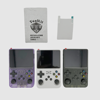 Console de jeux rétro portable R36S Système d'émulateur préinstallé de 3.5 pouces Dispositif de divertissement de jeu portable Cadeaux pour enfants