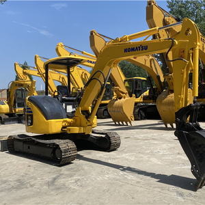 Mini-excavatrice Komatsu d'occasion PC35 avec brise-roche, moteur d'origine, capacité de la cuve de 0,3 m3, origine japonaise, équipement de construction - Product Image 1
