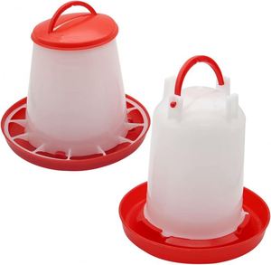 Comedero Automático para Aves de Corral de 1.5 kg, Comedero de Plástico para Pollos, Patos y Codornices - Product Image 1